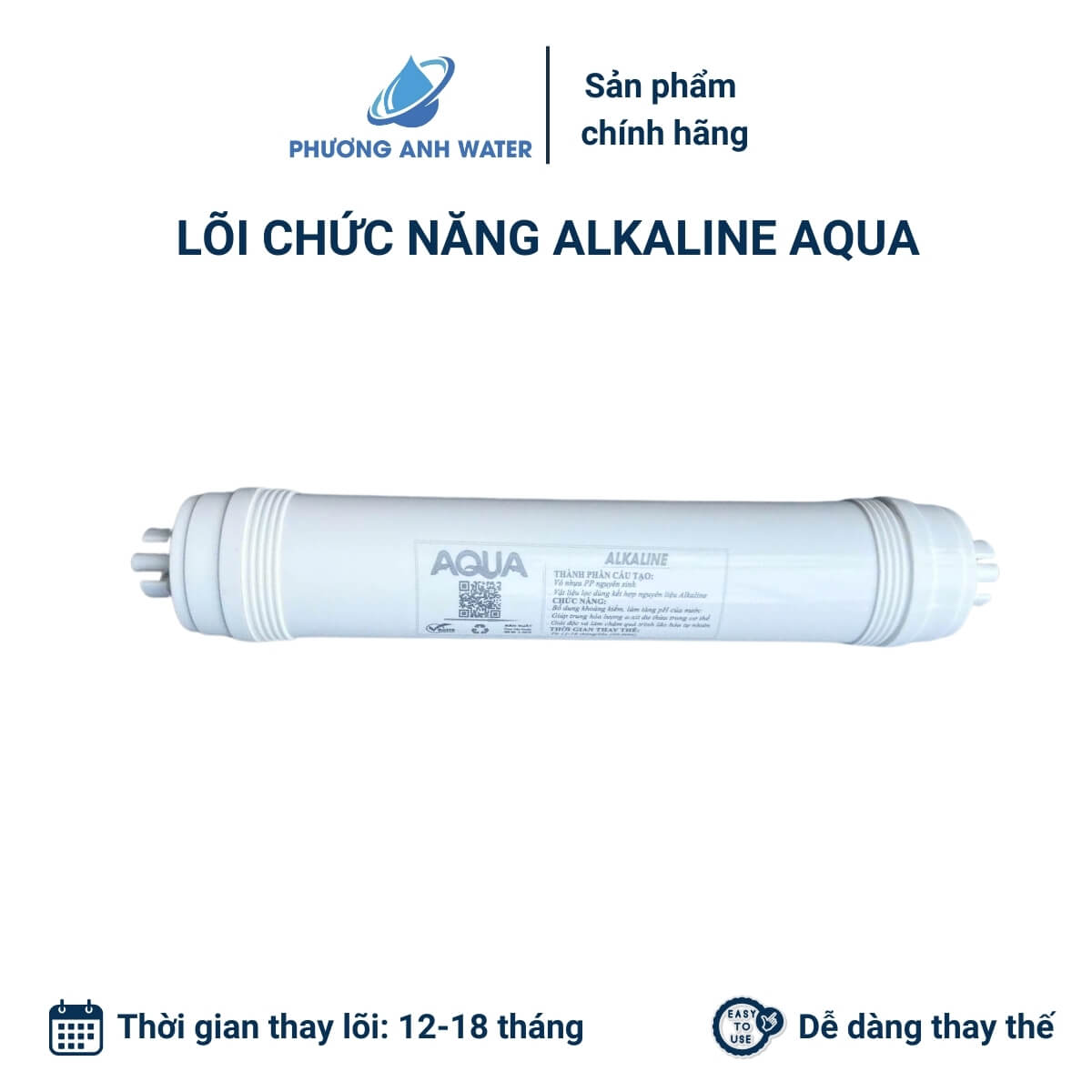 Bộ lõi khoáng chức năng 5678 và 56789 Aqua