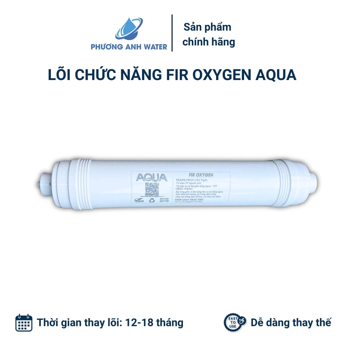 Bộ lõi khoáng chức năng 5678 và 56789 Aqua