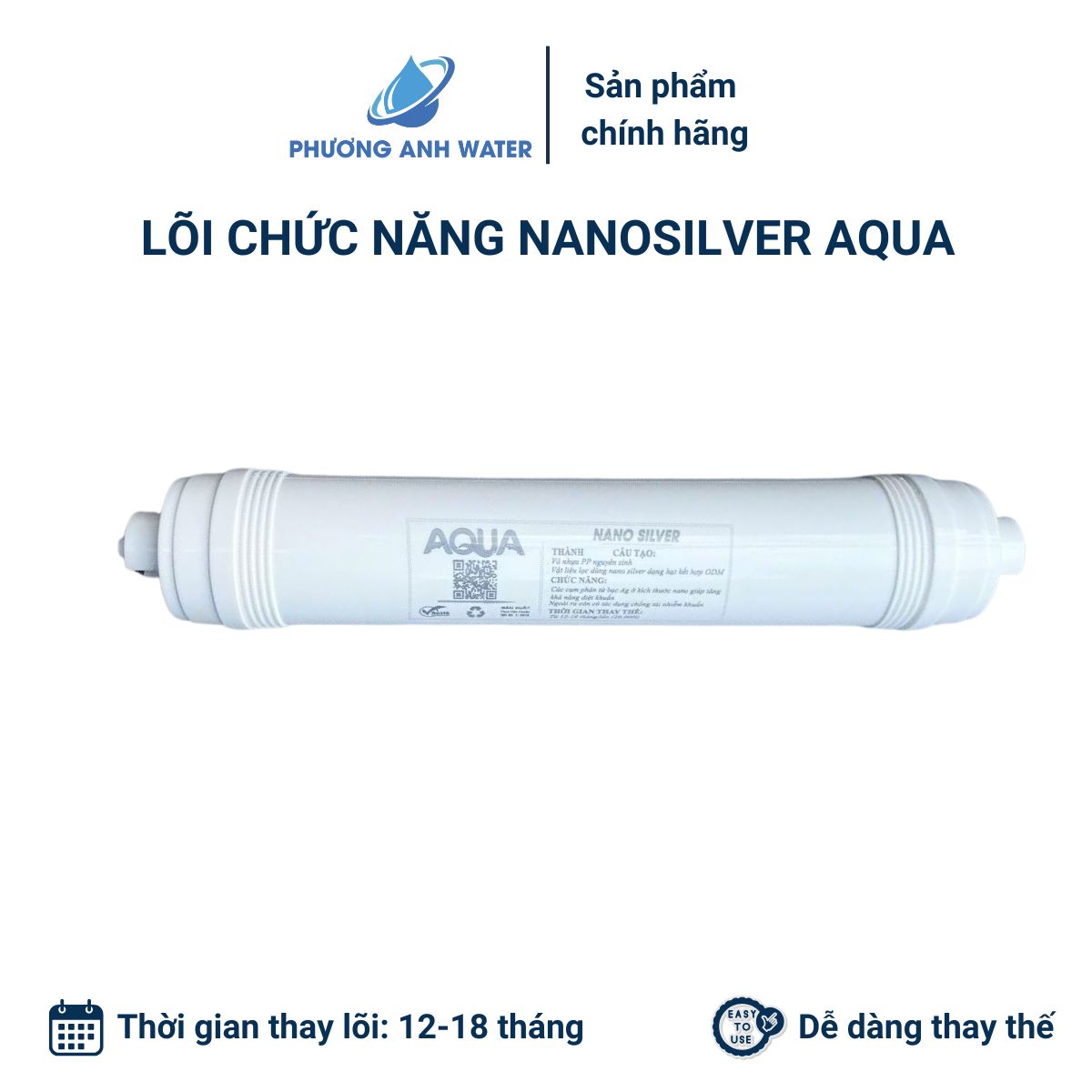 Bộ lõi khoáng chức năng 5678 và 56789 Aqua