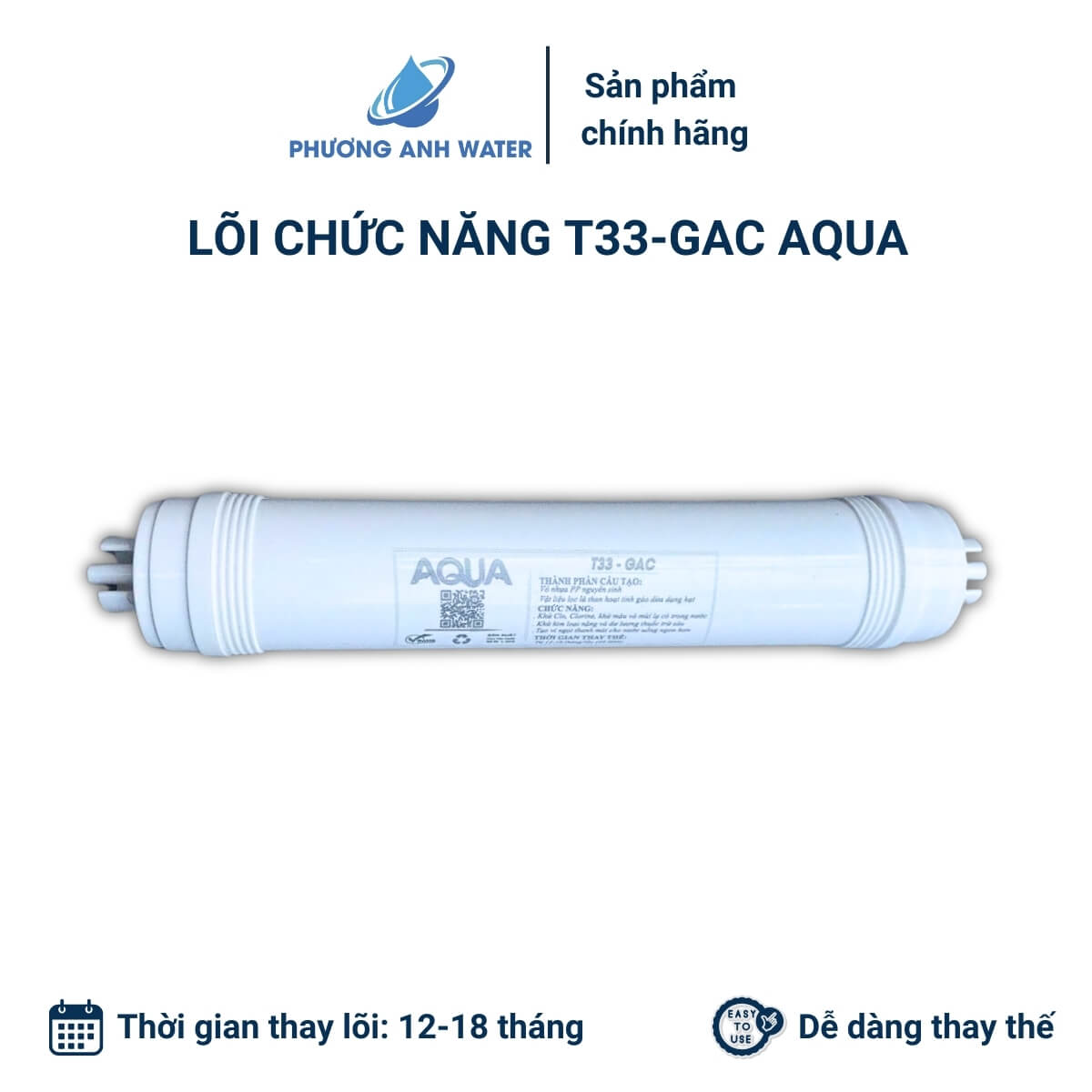 Bộ lõi khoáng chức năng 5678 và 56789 Aqua