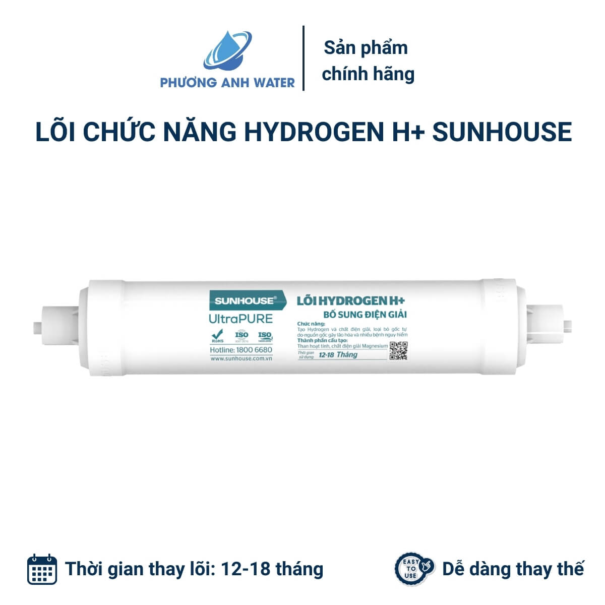 Bộ lõi chức năng 5678910 chính hãng Sunhouse