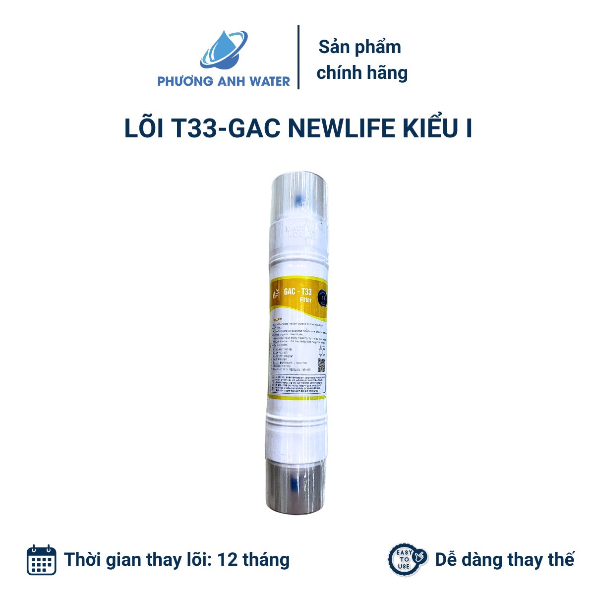 Lõi đúc nối nhanh chính hãng Newlife Hàn Quốc