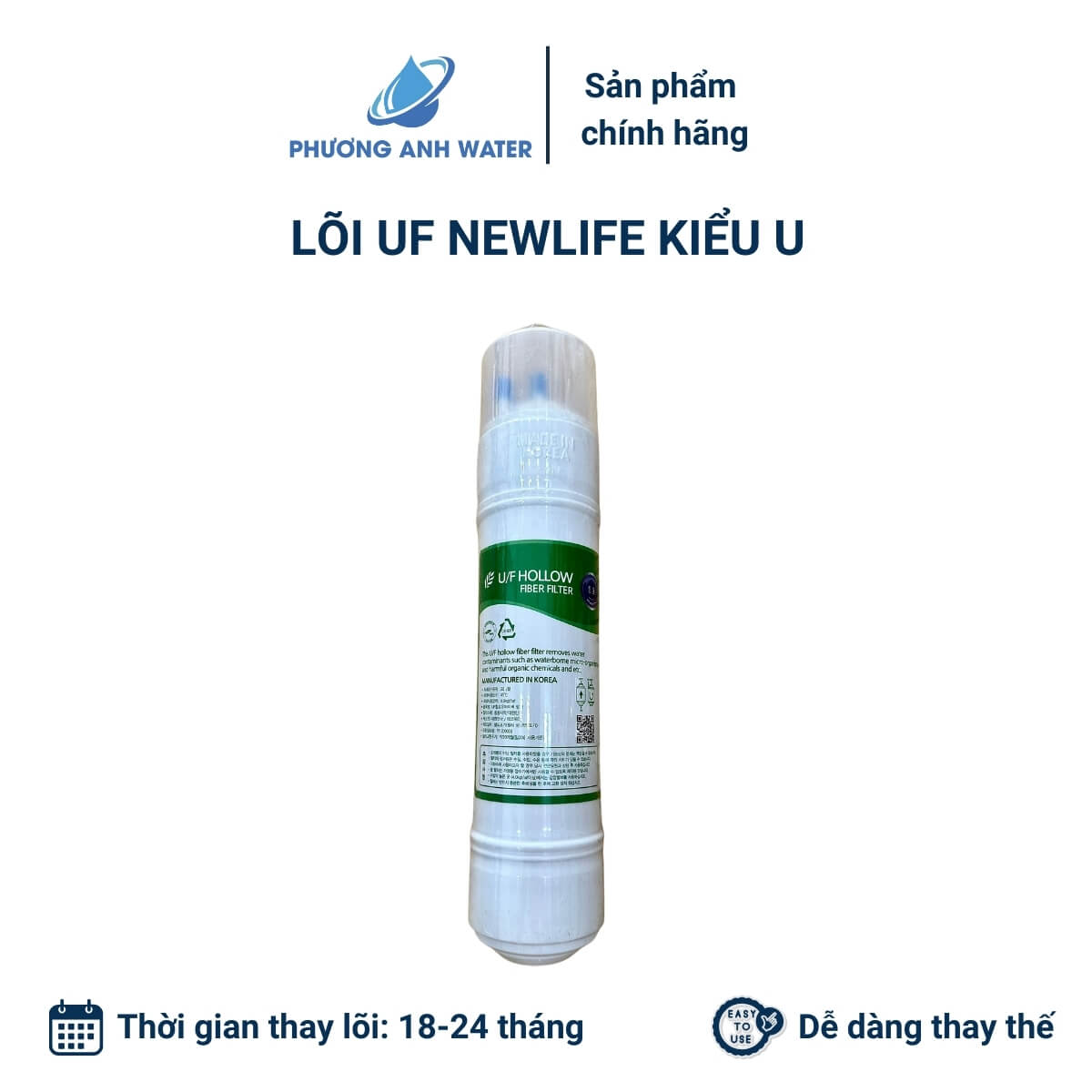 Lõi đúc nối nhanh chính hãng Newlife Hàn Quốc