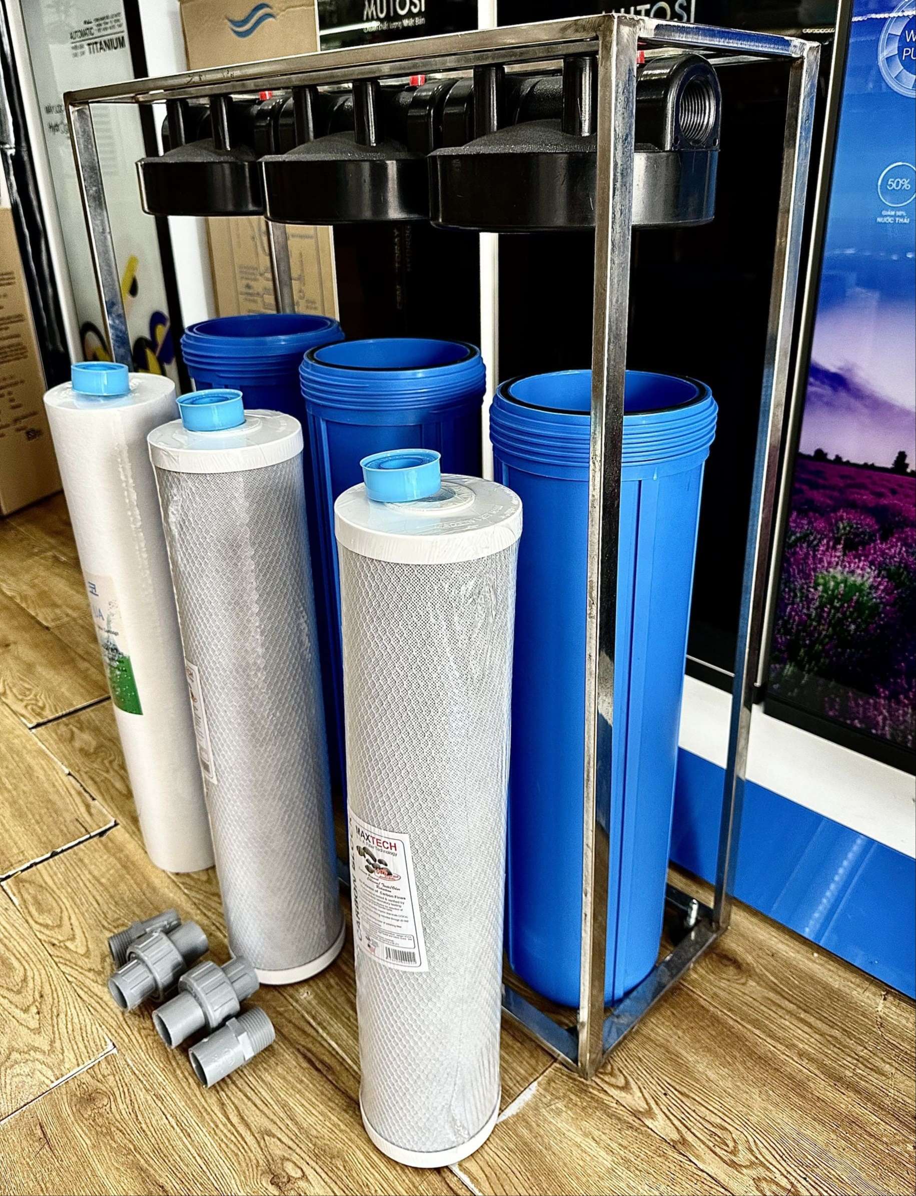 Bộ 3 cốc lọc đầu nguồn Bigblue 20 inch Việt Nam