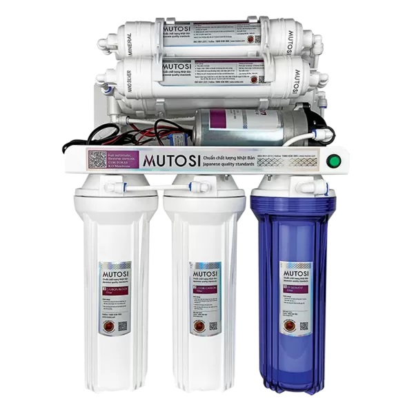 Máy lọc nước RO Mutosi MP-281 để gầm 8 lõi