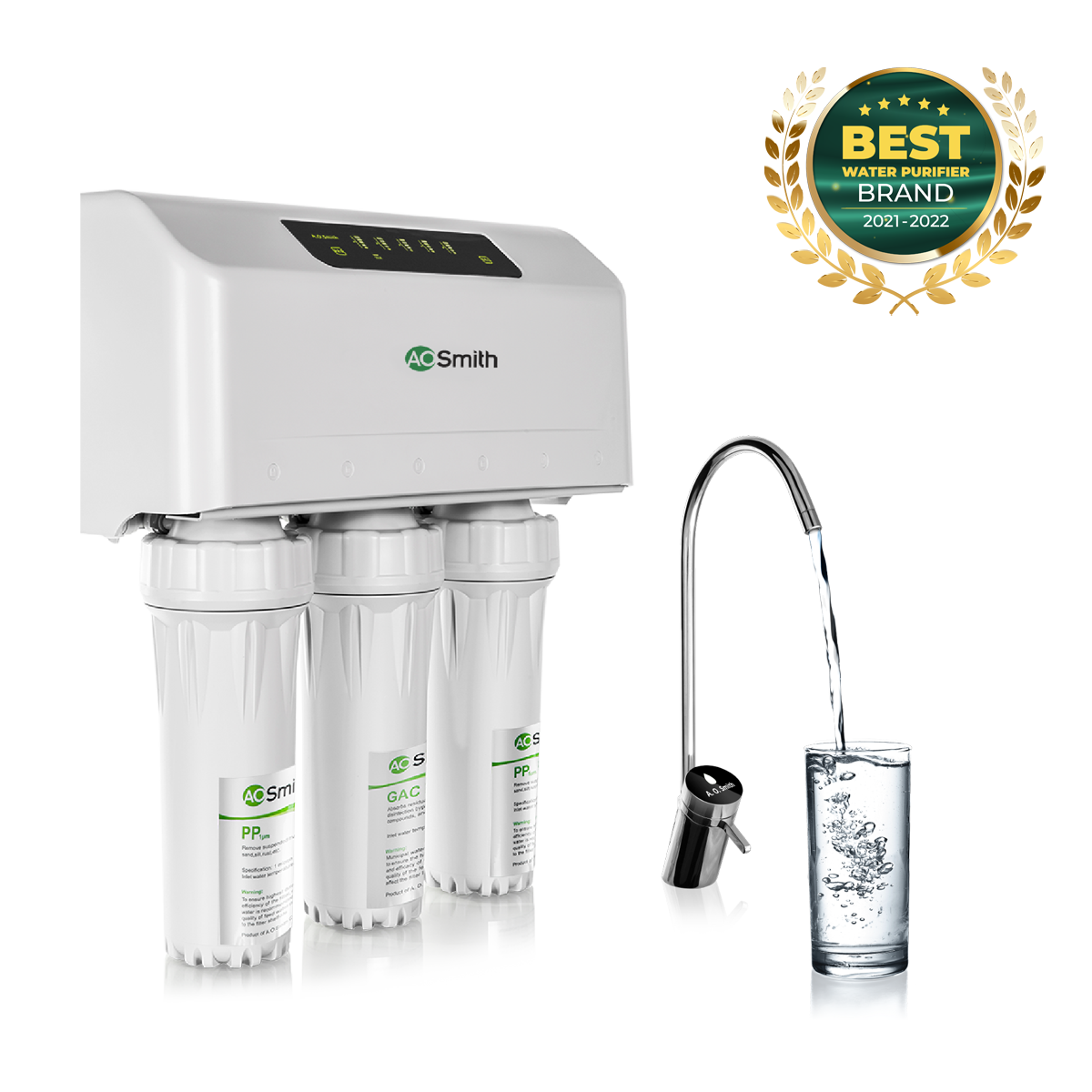 Máy lọc nước RO A. O. Smith AR600-C-S-1 5 lõi