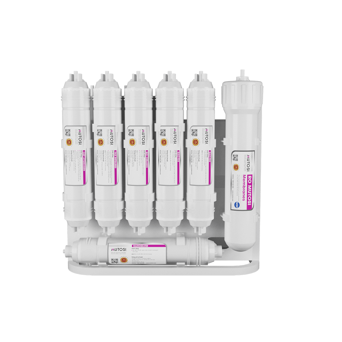 Máy lọc nước RO Mutosi MP-U1368 10 lõi