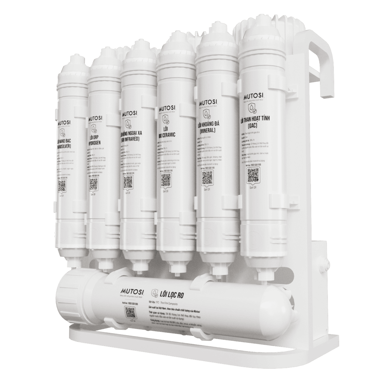 Máy lọc nước RO Mutosi MP-U66 10 lõi