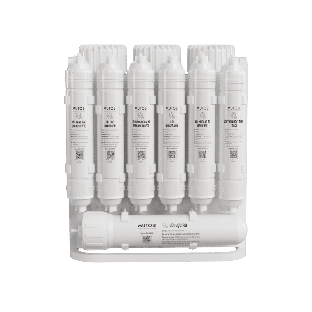 Máy lọc nước RO Mutosi MP-U66 10 lõi