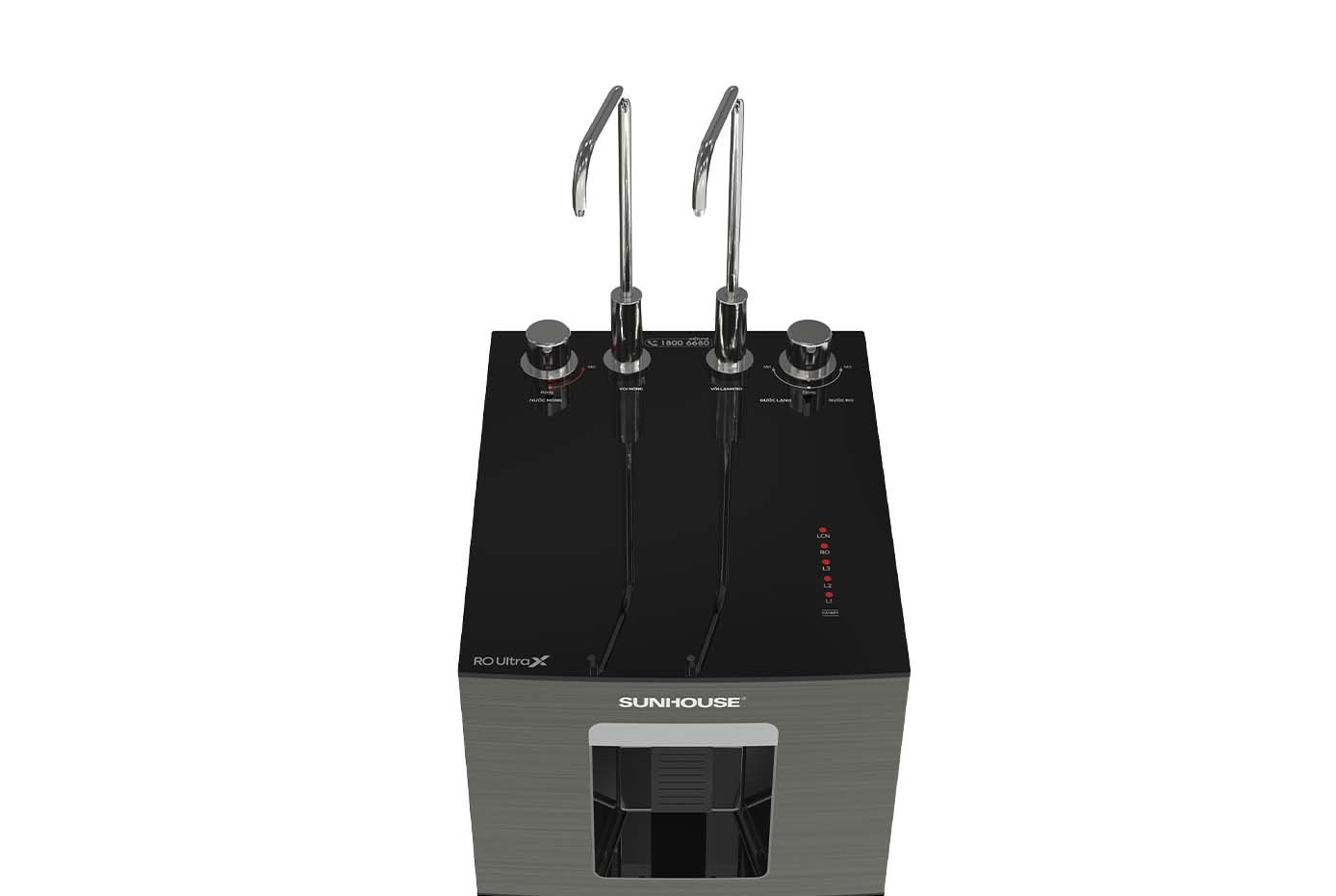 Máy lọc nước nóng lạnh Hydrogen UltraX Sunhouse SHA76668SH