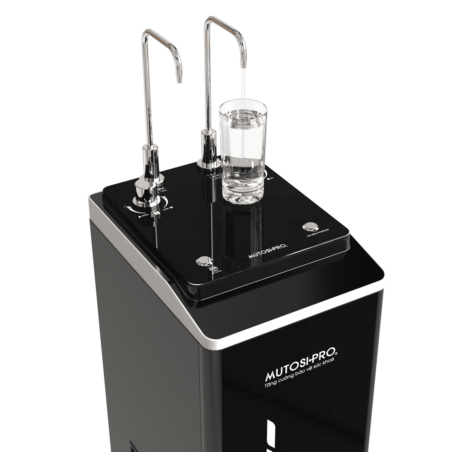 Máy lọc nước nóng lạnh ION Kiềm Hydrogen Mutosi MP-T888