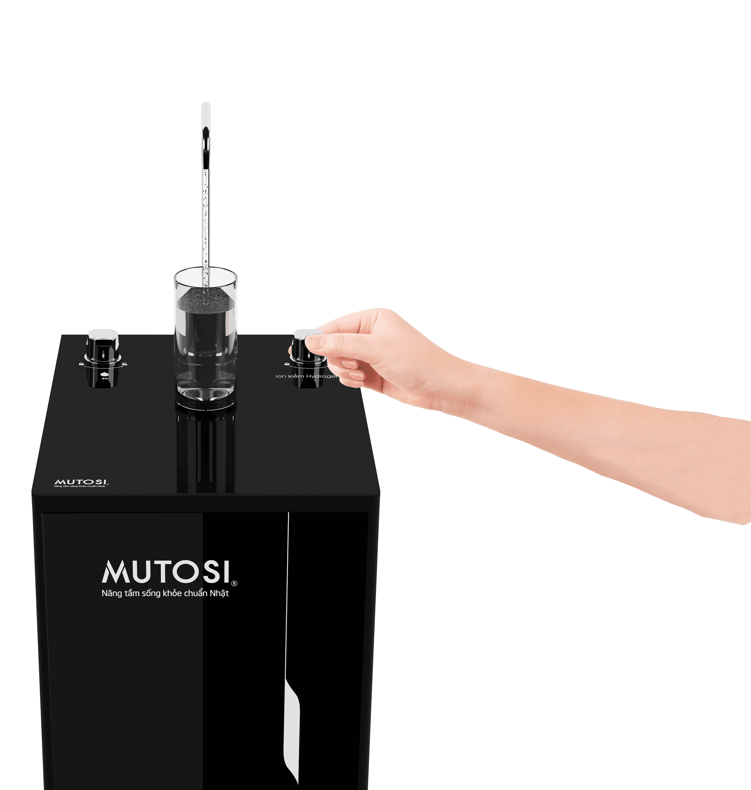 Máy lọc nước ION Kiềm Hydrogen Mutosi MP-S116K