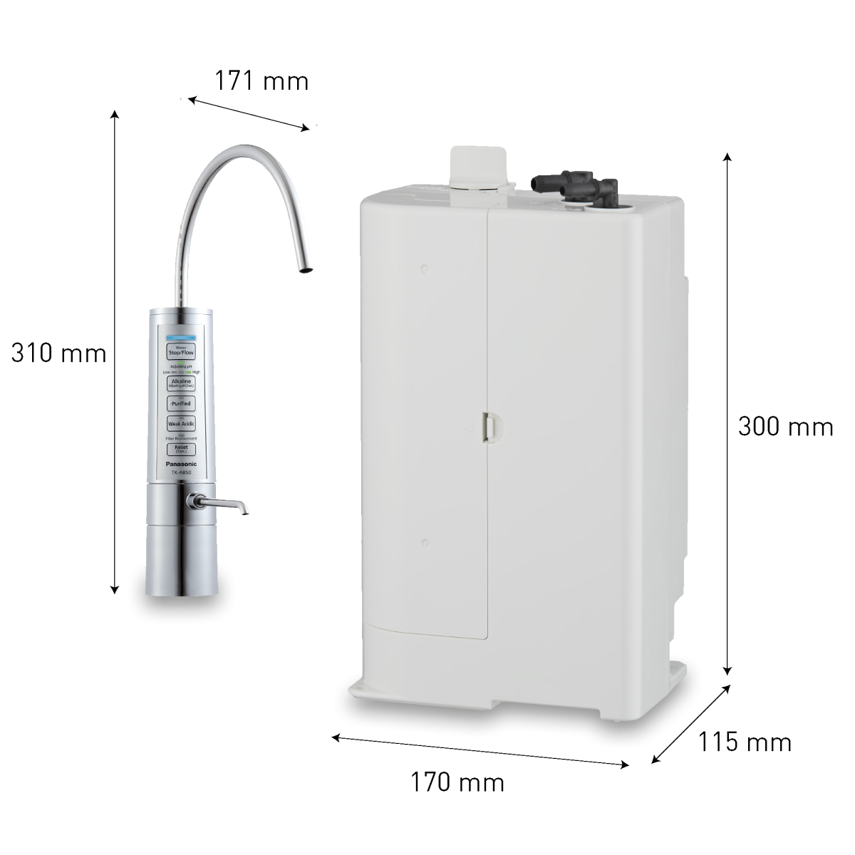 Máy lọc nước ION Kiềm Panasonic TK-AB50