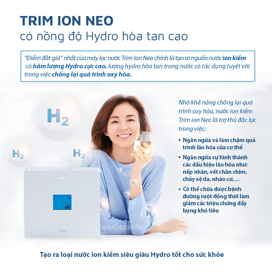 Máy lọc nước ION Kiềm TRIM ION NEO