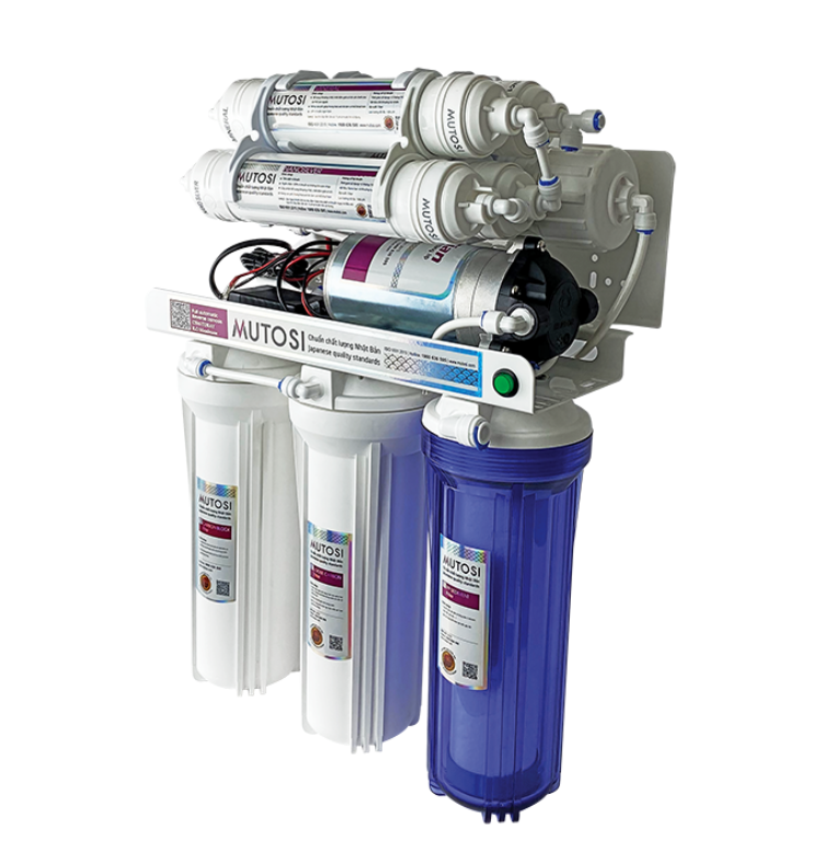 Máy lọc nước RO Mutosi MP-281 để gầm 8 lõi