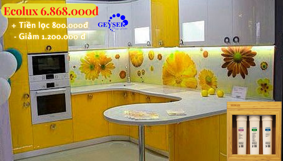 Máy lọc nước Nano Geyser Ecolux