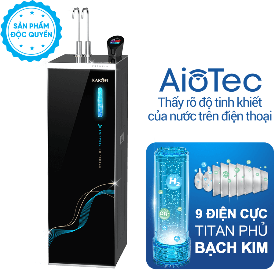 Máy lọc nước Karofi nóng lạnh Hydro-ION SA9 PREMIUM