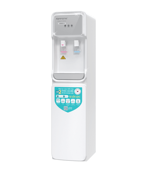Máy lọc nước nóng lạnh Korihome WPK-966 12 lõi