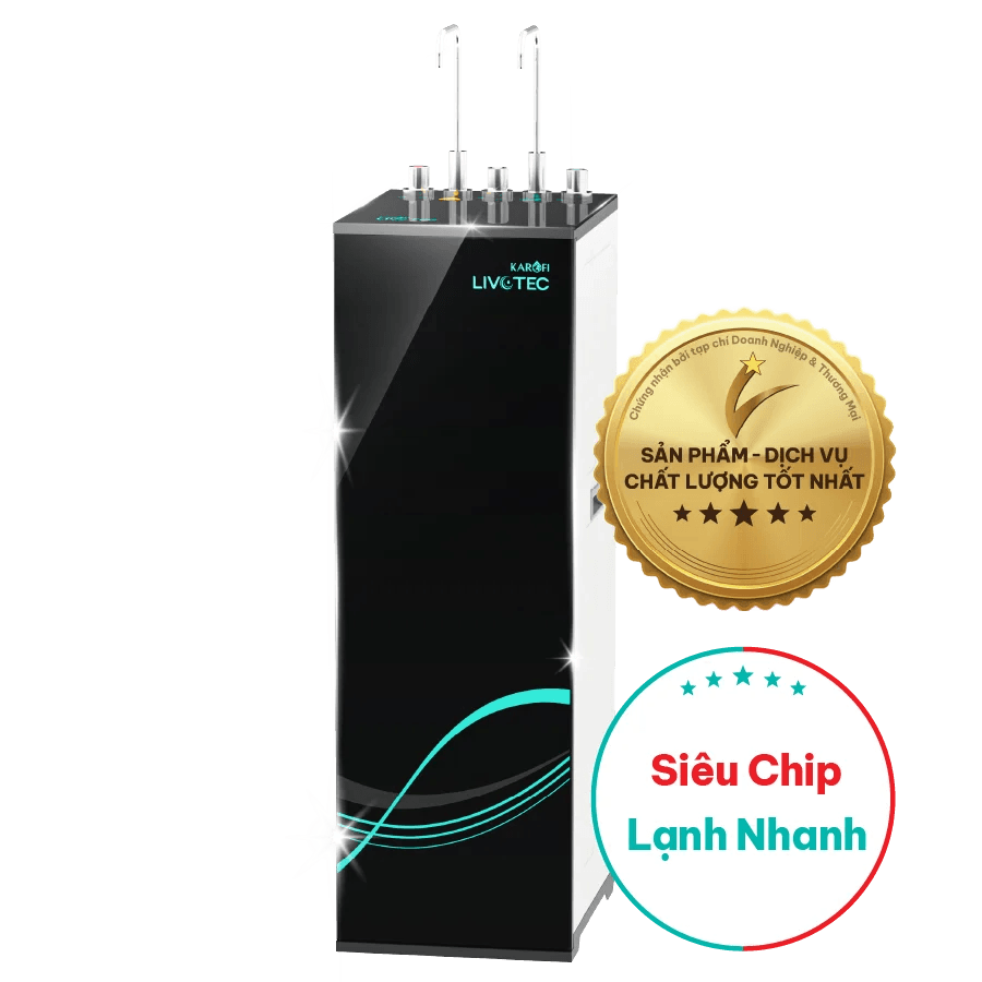 Máy lọc nước nóng lạnh Livotec 612S 10 lõi