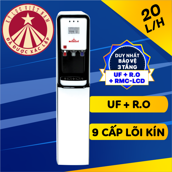 Máy lọc nước nóng lạnh Robot GRAND PRO 539WK-UR 9 lõi
