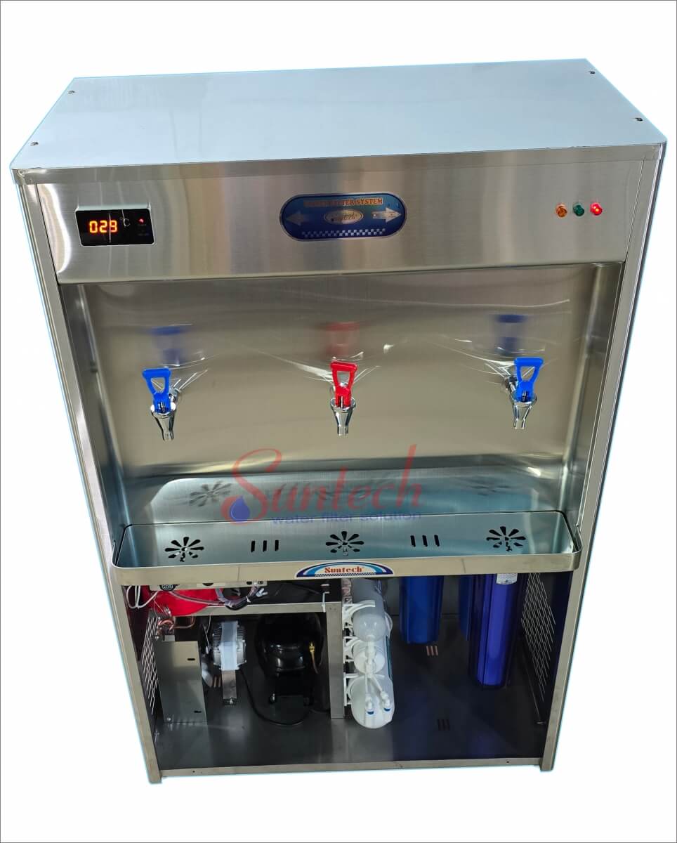 Máy lọc nước 3 vòi nóng lạnh Suntech ST-03HCRO 6 lõi