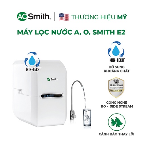 Máy lọc nước RO A. O. Smith E2 5 lõi