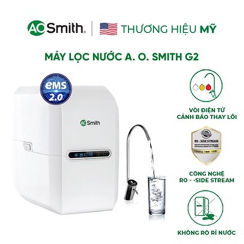 Máy lọc nước RO A. O. Smith G2 5 lõi