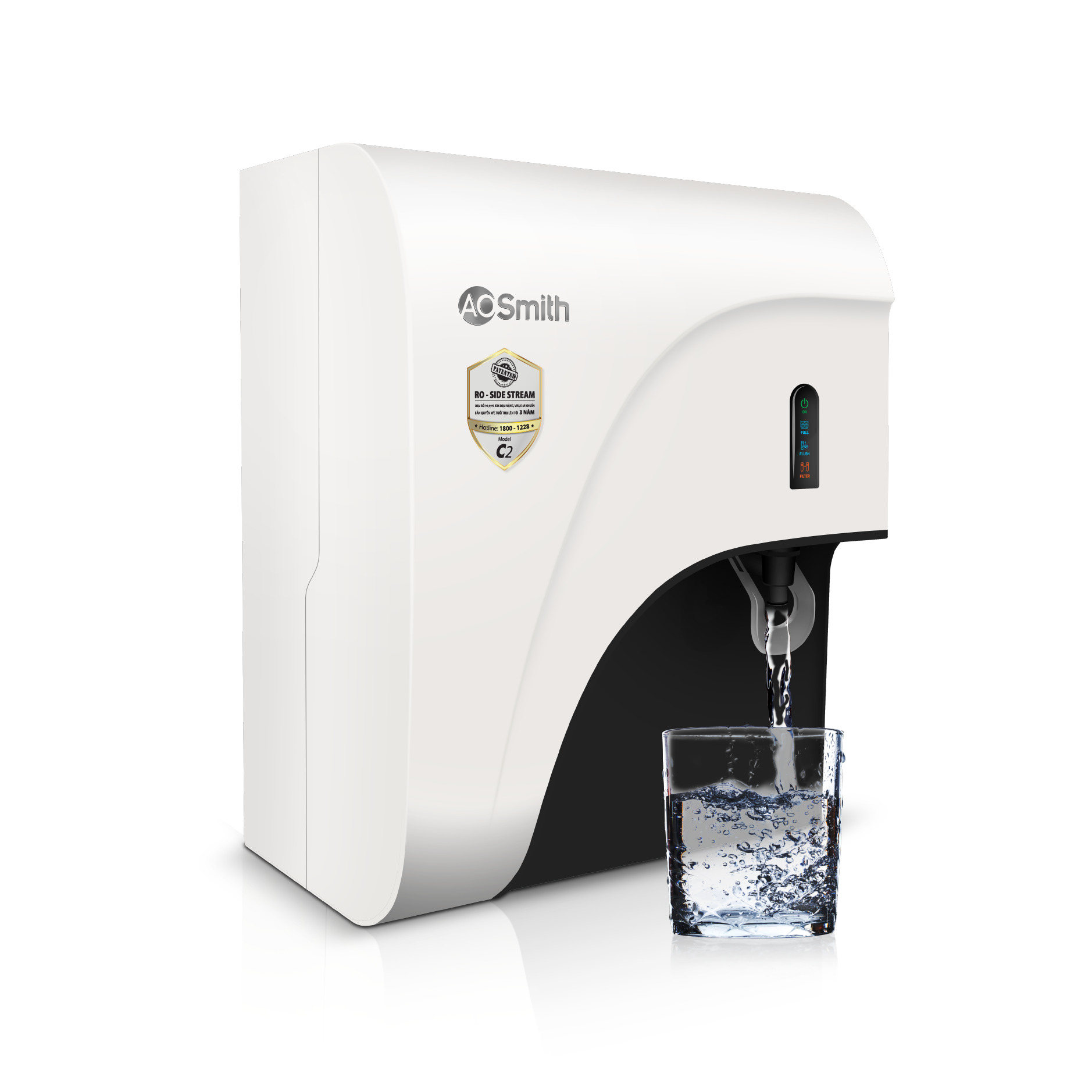Máy lọc nước RO A. O. Smith C2 4 lõi