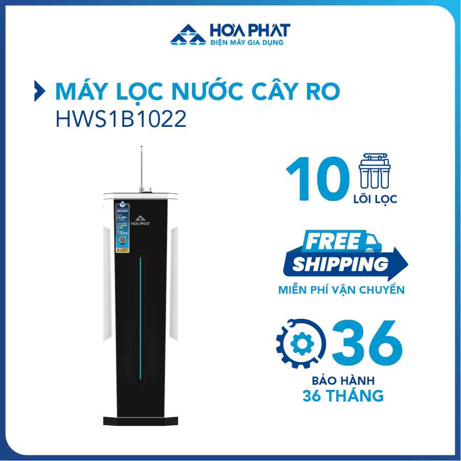 Máy lọc nước RO Hòa Phát HWS1B1022 10 lõi