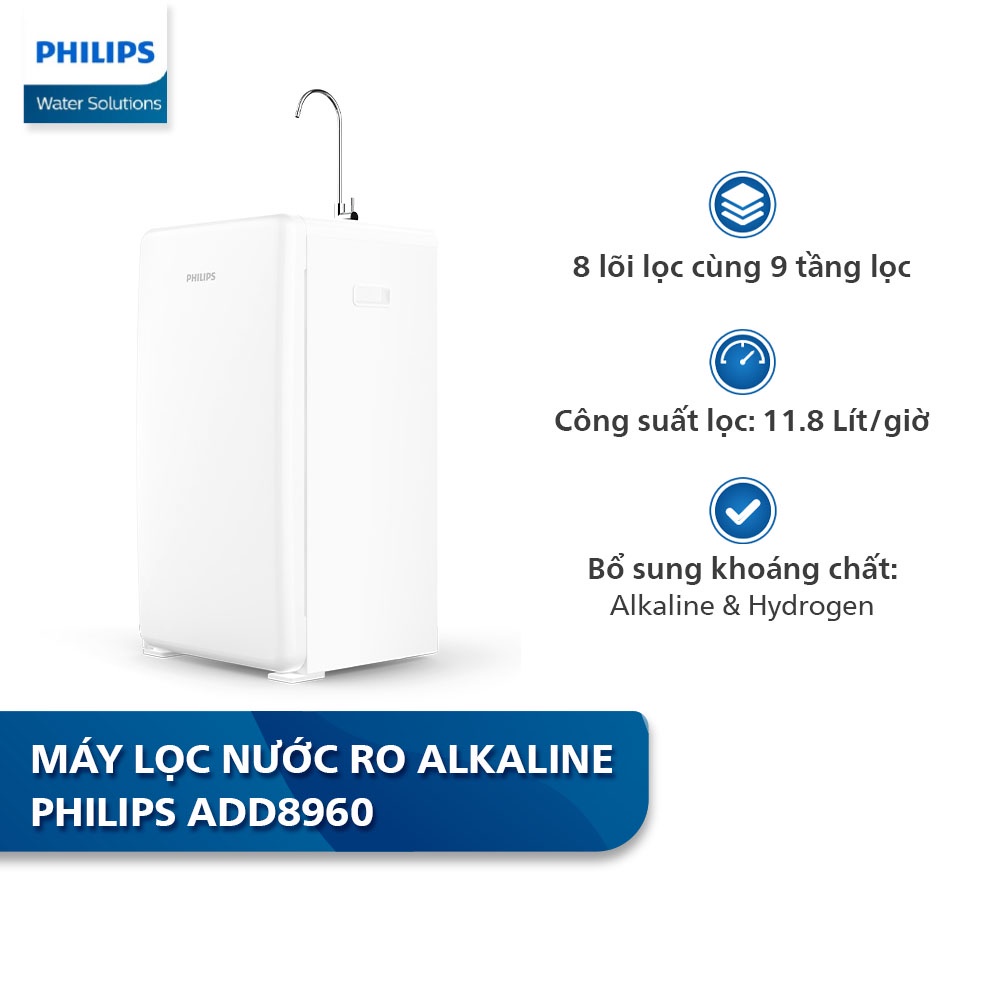 Máy lọc nước RO Philips ADD8960 8 lõi