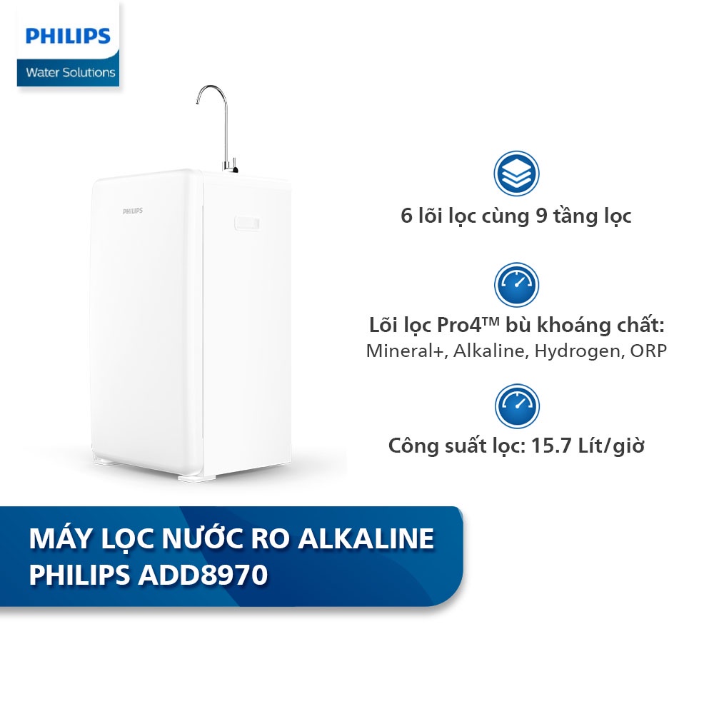 Máy lọc nước RO Philips ADD8970 6 lõi