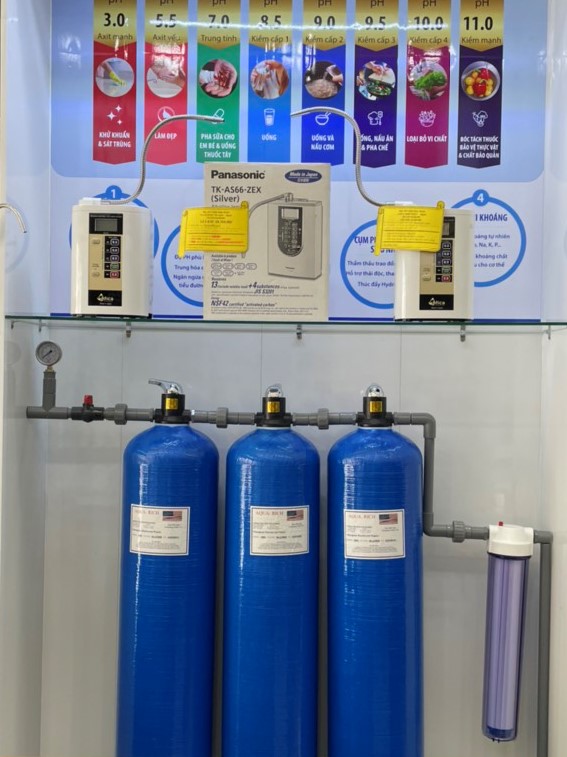 Hệ thống lọc tổng 3 cột Aqua-Rich Composite 1054