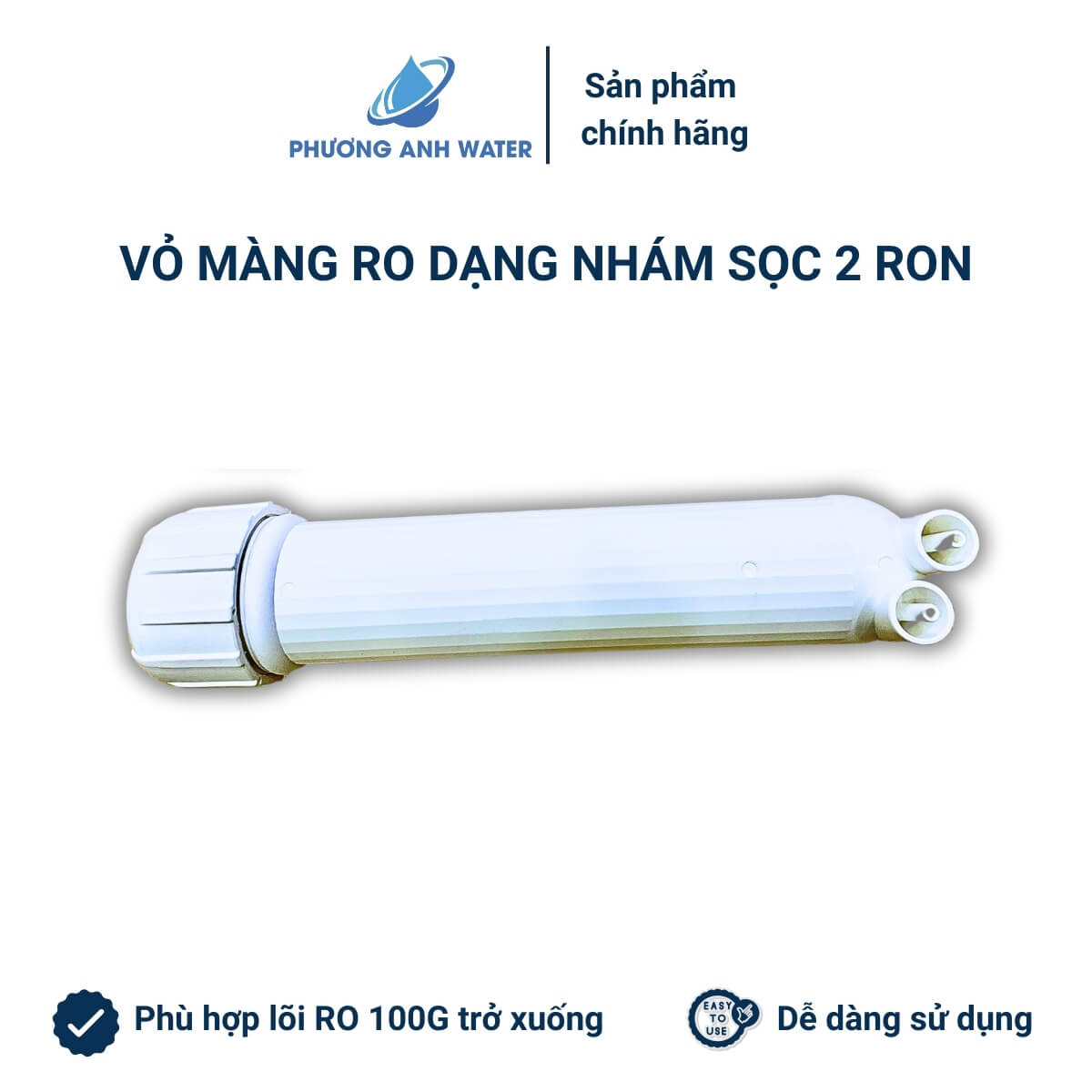 Vỏ màng lõi RO nối nhanh cho máy lọc nước