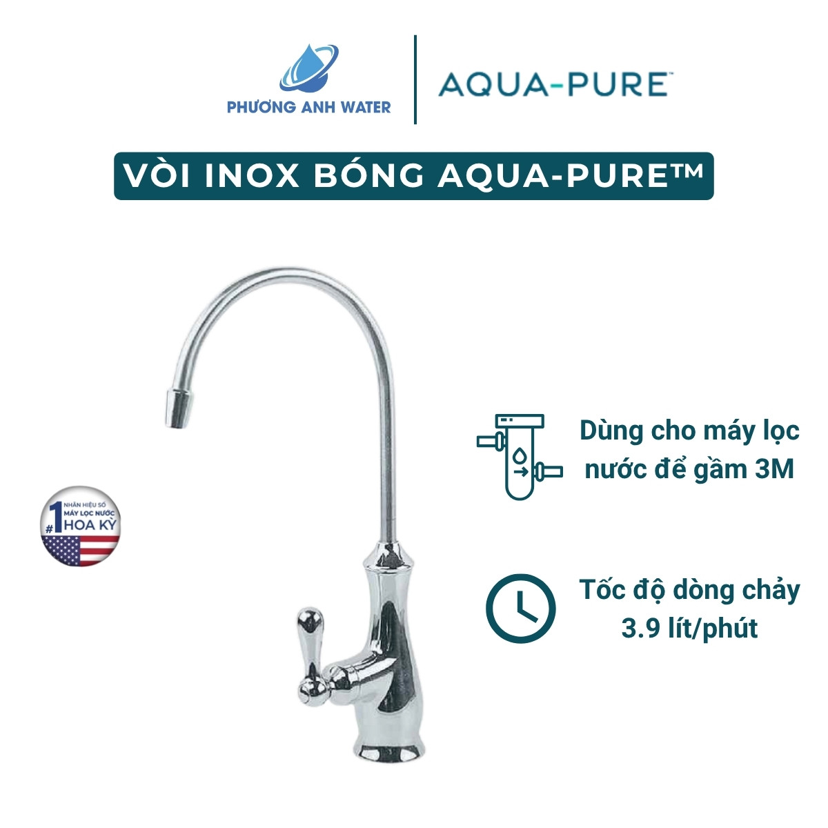 Vòi nước uống trực tiếp cao cấp Aqua-Pure™