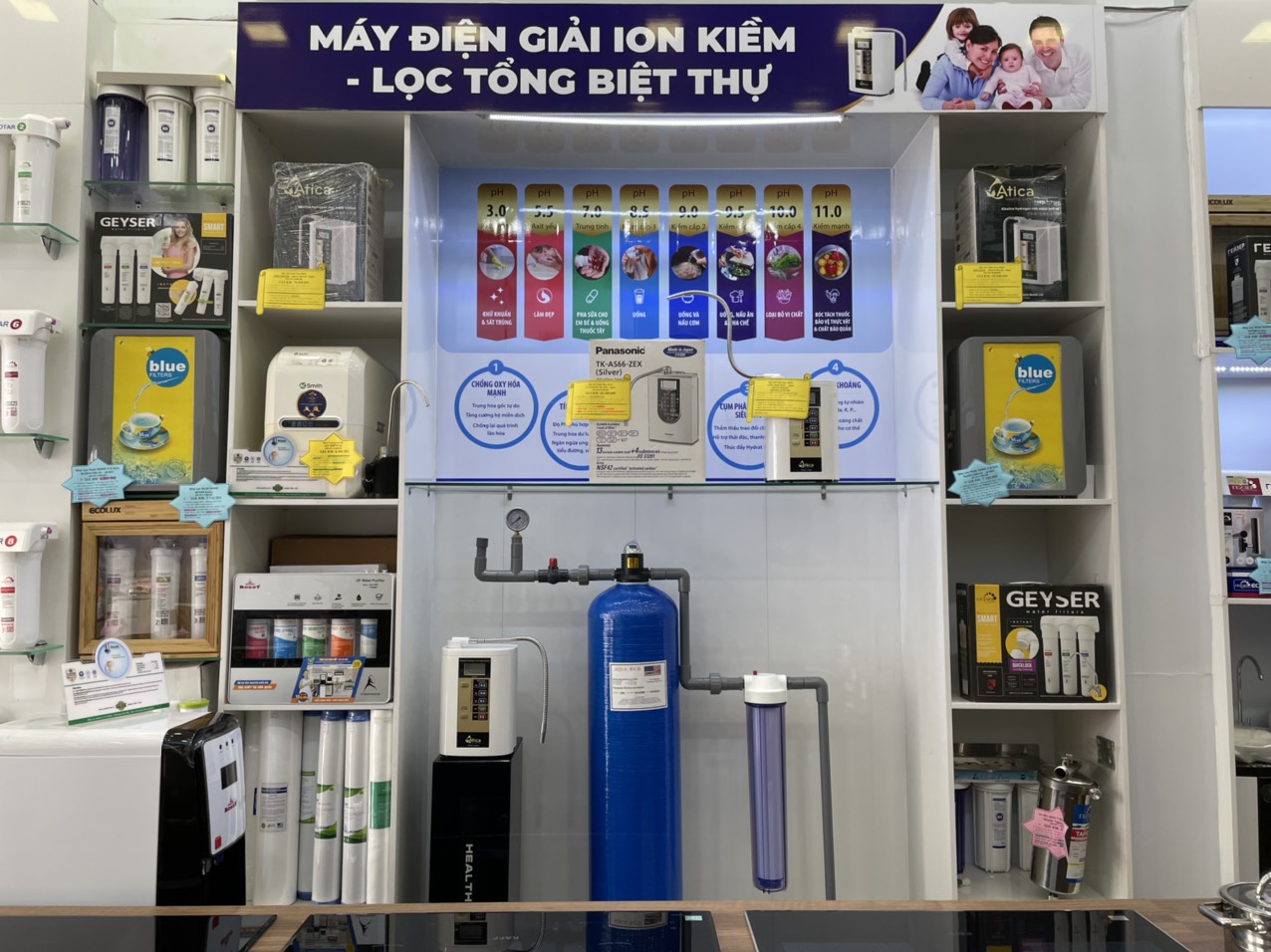 Hệ thống lọc tổng 1 cột Aqua-Rich Composite 1054