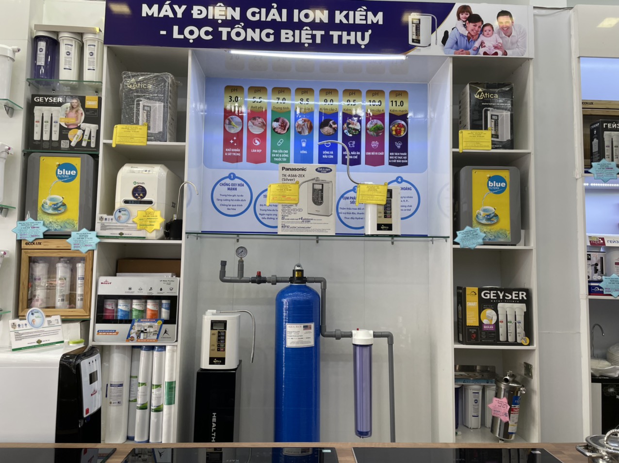 Hệ thống lọc tổng 1 cột Aqua-Rich Composite 1054