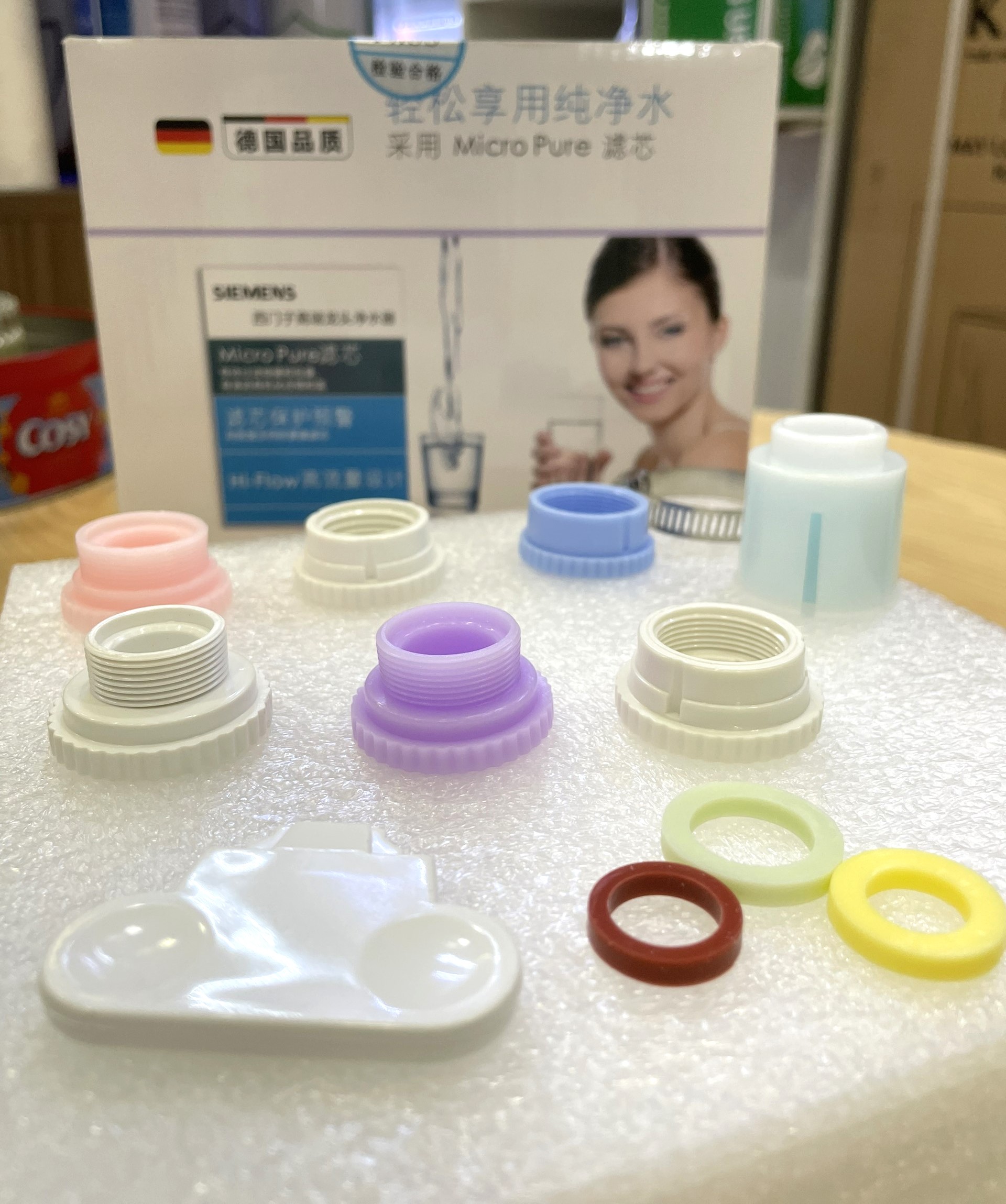 Máy lọc nước tại vòi Siemens với lõi lọc Ceramic