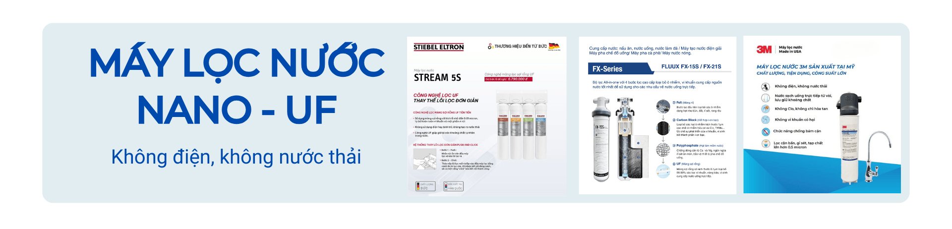 Máy lọc nước Nano - UF