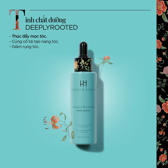 Serum ngừa tóc rụng và kích thích mọc tóc Hush & Hush DeeplyRooted Hair