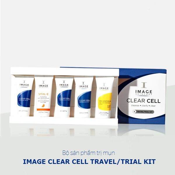 Bộ sản phẩm chăm sóc da dầu và mụn Image Skincare Clearcell Trial Kit