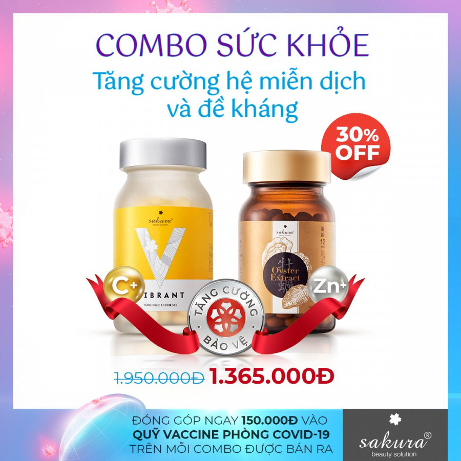 Combo Tăng Cường Đề Kháng - Gây Quỹ Vaccine Phòng Covid-19