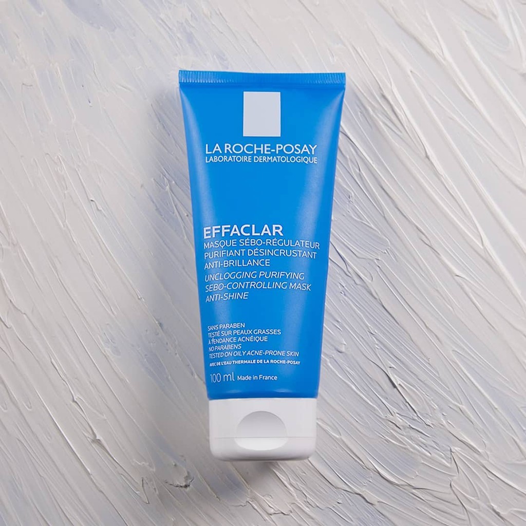 Mặt nạ bùn La Roche-Posay Effaclar Unclogging Purifying Sebo-Controlling Mask Anti-Shine