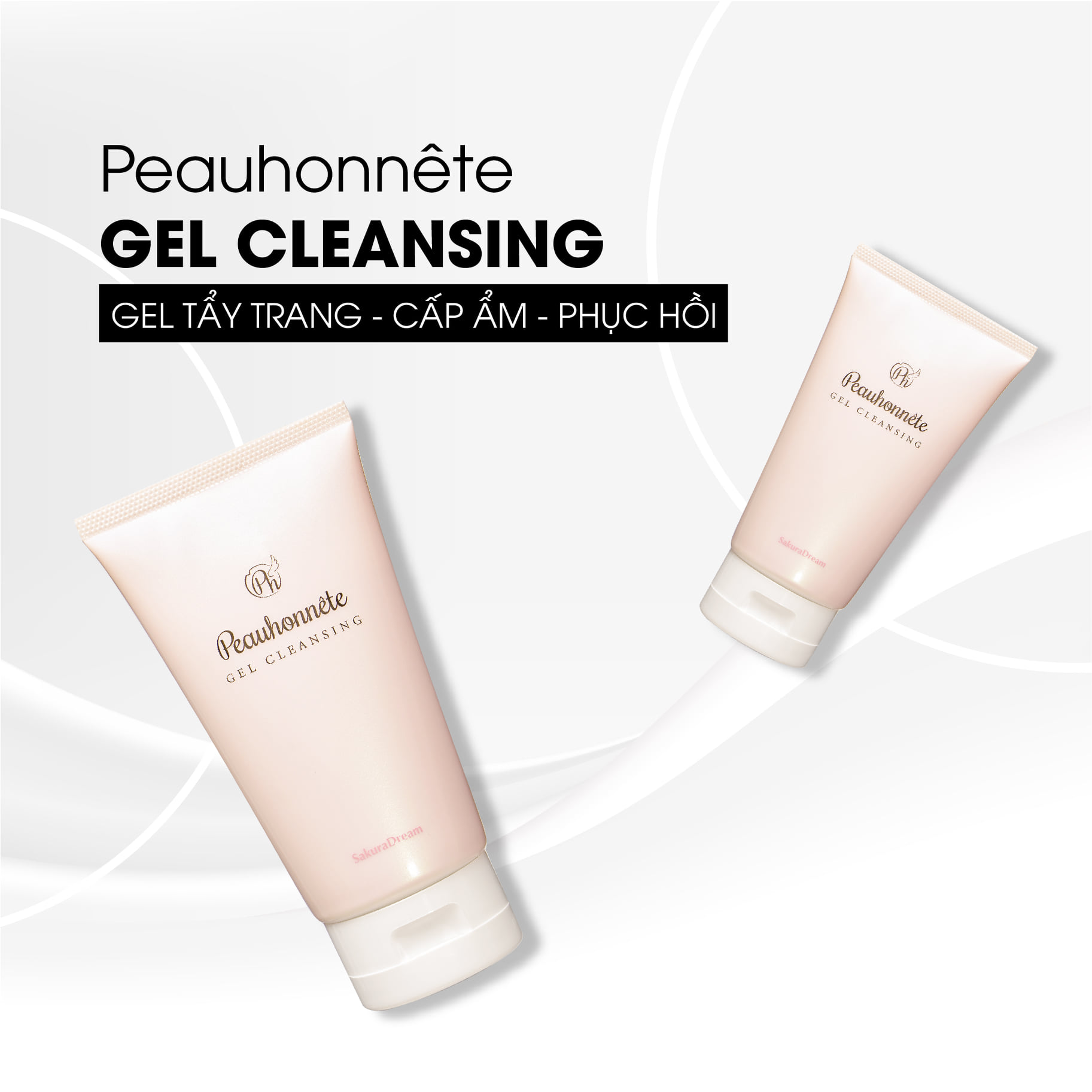 Gel tẩy trang cấp ẩm và phục hồi da Peau Honnête Gel Cleansing