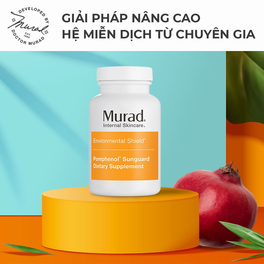 Viên uống chống nắng nội sinh Murad Pomphenol Sunguard Dietary Supplement