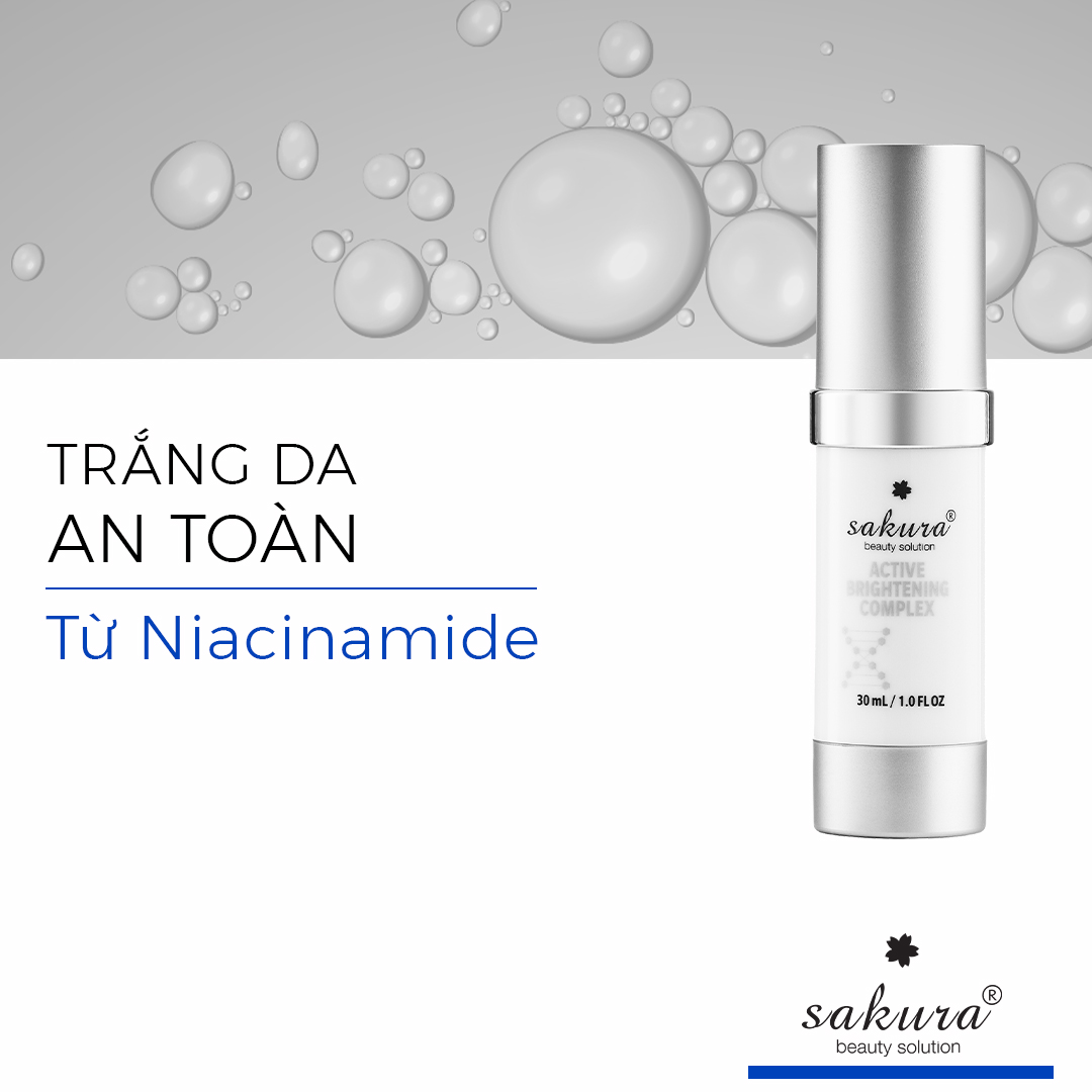 ENZYME GIẢM THÂM NÁM DƯỠNG TRẮNG DA SAKURA ACTIVE BRIGHTENING COMPLEX