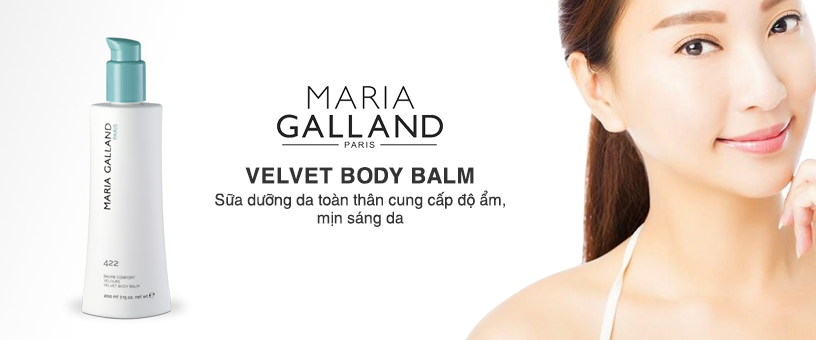 Sữa dưỡng ẩm toàn thân Maria Galland Velvet Body Balm 422