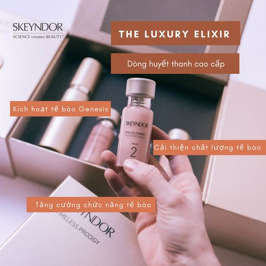 Set Chống lão hóa Skeyndor The Luxury Elixir