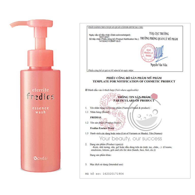 FREDIAS ESSENCE WASH – Tinh chất làm sạch cho da yếu, nhạy cảm và thương tổn