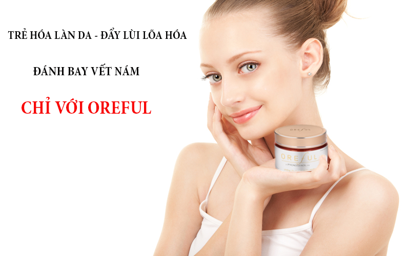 Viên uống chống lão hóa da Oreful 80mg