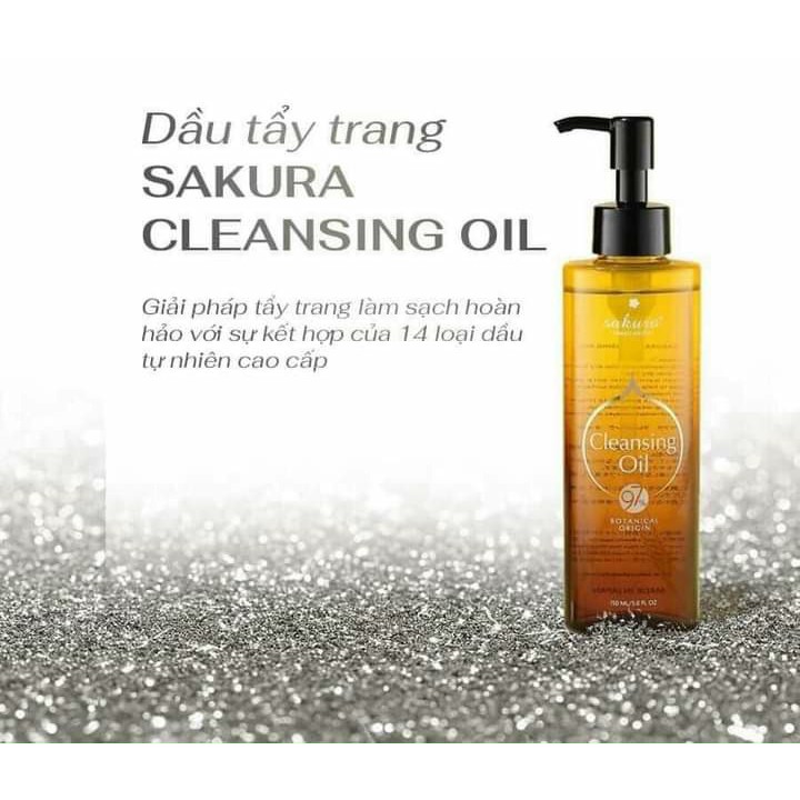 Dầu tẩy trang cao cấp Nhật Bản Sakura Cleansing Oil | Sakurayama Beauty & Spa